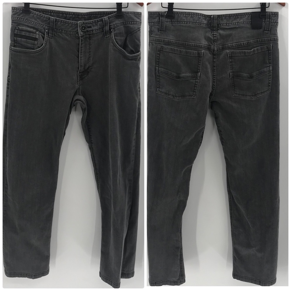 Prana Men’s Bridger Jeans Black 32x32 Straight